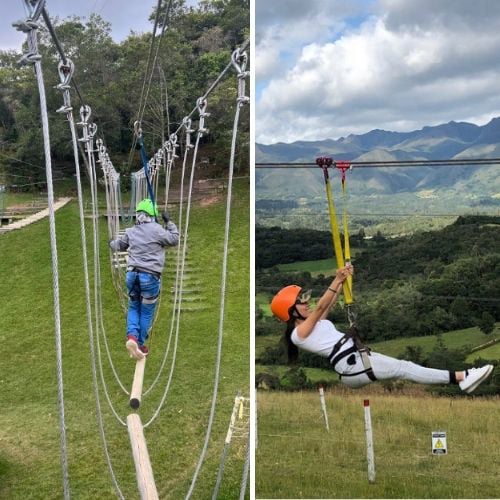  Puentes Tibetanos + Canopy Sentado