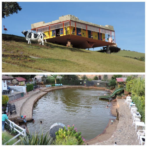 granja al reves Termales Aguascalientes